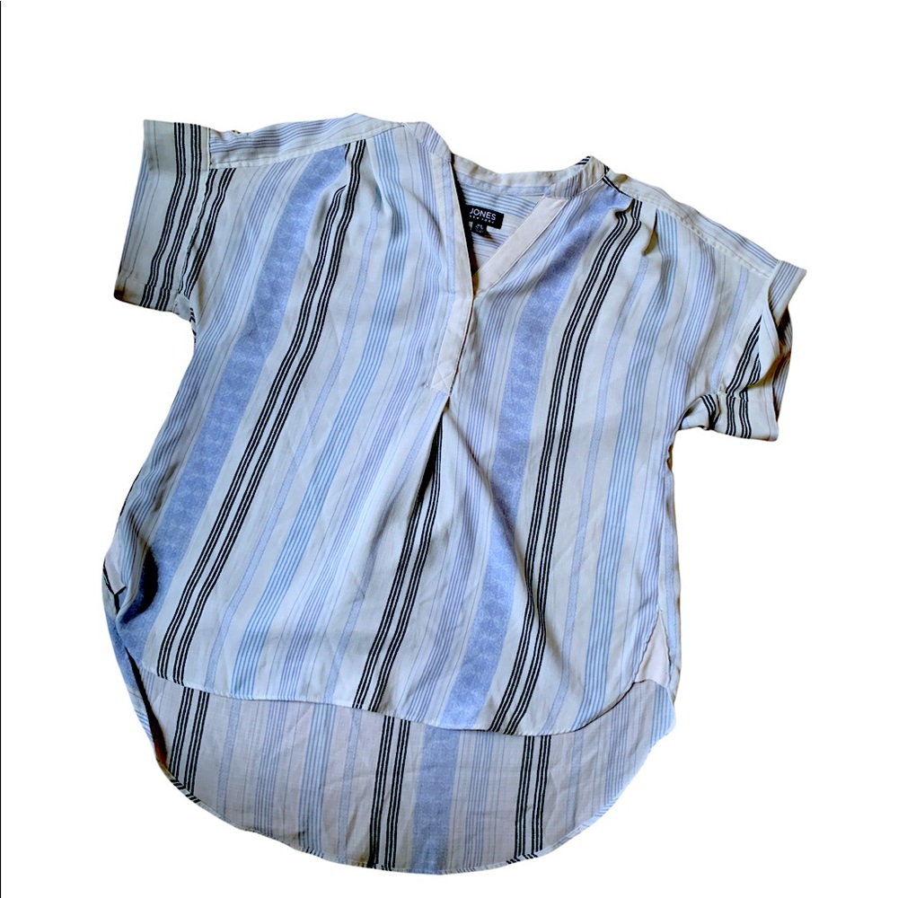 Short Sleeved Striped Top